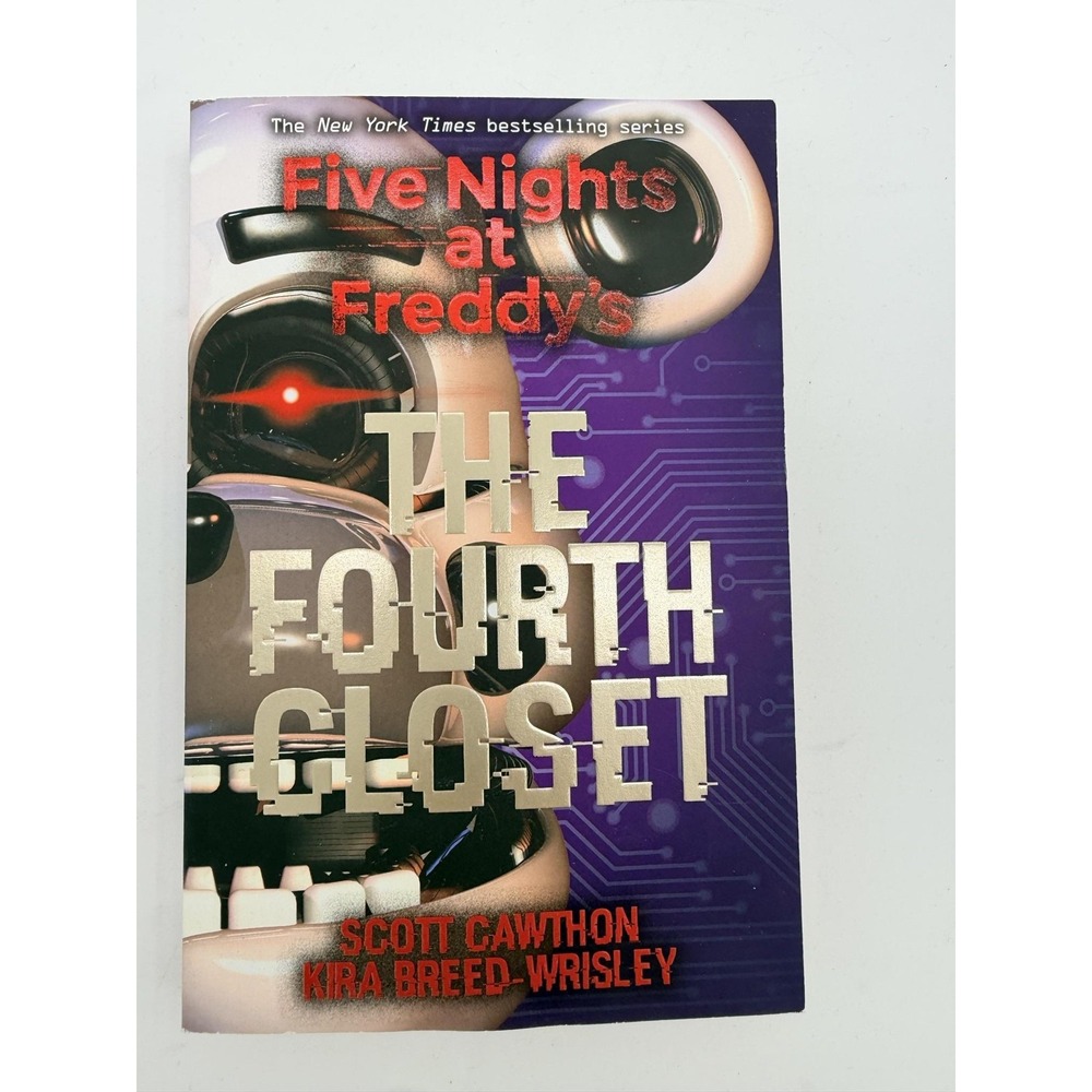 Five Nights At Freddy's The Fourth Closet Scholastic Purple Standard Horror Book